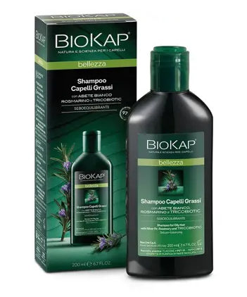 Bios Line Biokap Shampoo Capelli Grassi con Tricobiotic 200 ml